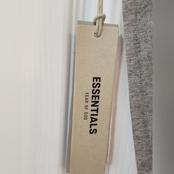 Essentials Fear or God Dark Oatmeal T-Shirt Size XL - Picture 6 of 10